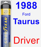 Driver Wiper Blade for 1988 Ford Taurus - Assurance