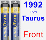 Front Wiper Blade Pack for 1992 Ford Taurus - Assurance