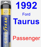 Passenger Wiper Blade for 1992 Ford Taurus - Assurance