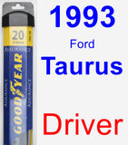Driver Wiper Blade for 1993 Ford Taurus - Assurance