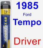 Driver Wiper Blade for 1985 Ford Tempo - Assurance