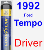 Driver Wiper Blade for 1992 Ford Tempo - Assurance