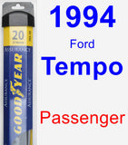 Passenger Wiper Blade for 1994 Ford Tempo - Assurance
