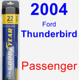 Passenger Wiper Blade for 2004 Ford Thunderbird - Assurance