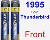 Front Wiper Blade Pack for 1995 Ford Thunderbird - Assurance