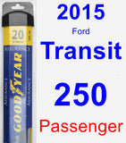 Passenger Wiper Blade for 2015 Ford Transit-250 - Assurance