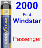 Passenger Wiper Blade for 2000 Ford Windstar - Assurance