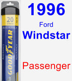 Passenger Wiper Blade for 1996 Ford Windstar - Assurance