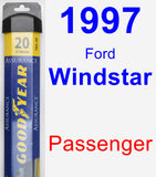 Passenger Wiper Blade for 1997 Ford Windstar - Assurance