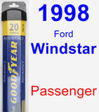 Passenger Wiper Blade for 1998 Ford Windstar - Assurance