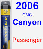 Passenger Wiper Blade for 2006 GMC Canyon - Assurance