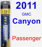 Passenger Wiper Blade for 2011 GMC Canyon - Assurance