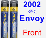 Front Wiper Blade Pack for 2002 GMC Envoy - Assurance