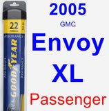 Passenger Wiper Blade for 2005 GMC Envoy XL - Assurance