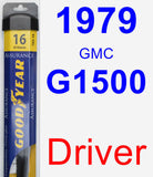 Driver Wiper Blade for 1979 GMC G1500 - Assurance