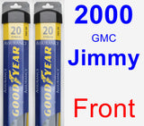 Front Wiper Blade Pack for 2000 GMC Jimmy - Assurance