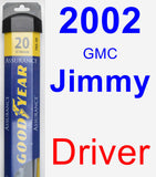 Driver Wiper Blade for 2002 GMC Jimmy - Assurance