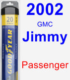Passenger Wiper Blade for 2002 GMC Jimmy - Assurance