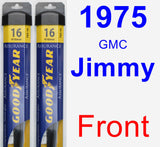Front Wiper Blade Pack for 1975 GMC Jimmy - Assurance