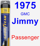 Passenger Wiper Blade for 1975 GMC Jimmy - Assurance