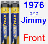 Front Wiper Blade Pack for 1976 GMC Jimmy - Assurance