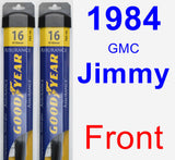 Front Wiper Blade Pack for 1984 GMC Jimmy - Assurance