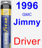 Driver Wiper Blade for 1996 GMC Jimmy - Assurance