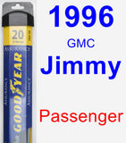 Passenger Wiper Blade for 1996 GMC Jimmy - Assurance