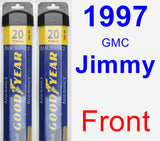 Front Wiper Blade Pack for 1997 GMC Jimmy - Assurance