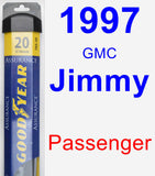 Passenger Wiper Blade for 1997 GMC Jimmy - Assurance