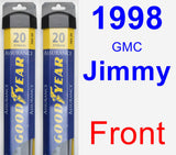 Front Wiper Blade Pack for 1998 GMC Jimmy - Assurance