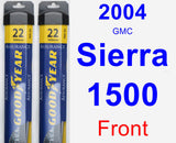 Front Wiper Blade Pack for 2004 GMC Sierra 1500 - Assurance