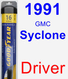 Driver Wiper Blade for 1991 GMC Syclone - Assurance
