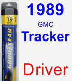 Driver Wiper Blade for 1989 GMC Tracker - Assurance