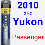Passenger Wiper Blade for 2010 GMC Yukon - Assurance