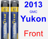 Front Wiper Blade Pack for 2013 GMC Yukon - Assurance