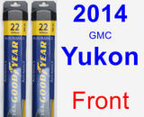 Front Wiper Blade Pack for 2014 GMC Yukon - Assurance