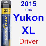 Driver Wiper Blade for 2015 GMC Yukon XL - Assurance