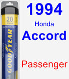 Passenger Wiper Blade for 1994 Honda Accord - Assurance