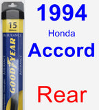 Rear Wiper Blade for 1994 Honda Accord - Assurance