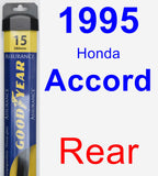 Rear Wiper Blade for 1995 Honda Accord - Assurance