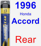 Rear Wiper Blade for 1996 Honda Accord - Assurance