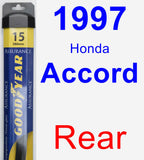 Rear Wiper Blade for 1997 Honda Accord - Assurance