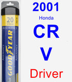 Driver Wiper Blade for 2001 Honda CR-V - Assurance