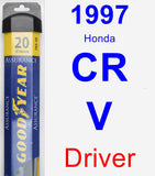 Driver Wiper Blade for 1997 Honda CR-V - Assurance