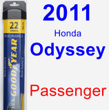Passenger Wiper Blade for 2011 Honda Odyssey - Assurance