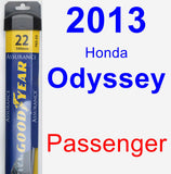 Passenger Wiper Blade for 2013 Honda Odyssey - Assurance