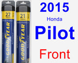 Front Wiper Blade Pack for 2015 Honda Pilot - Assurance