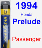 Passenger Wiper Blade for 1994 Honda Prelude - Assurance