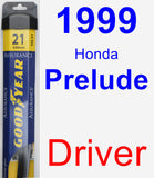 Driver Wiper Blade for 1999 Honda Prelude - Assurance